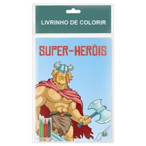 Livro - Livrinho de colorir: Super-Heróis