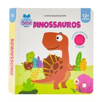 Livro - Livrinho Sensorial de Feltro: Dinossauros Livro - Livrinho Sensorial de Feltro: Dinossauros