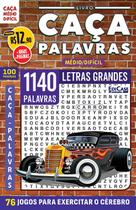 Livro - Livro Caça-Palavras ed.118 - 100 págs.- Médio/Difícil Livro - Livro Caça-Palavras ed.118 - 100 págs.- Médio/Difícil