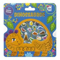Livro - Livro com Adesivos Fofinhos: Dinossauros