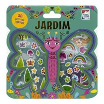 Livro - Livro com Adesivos Fofinhos: Jardim
