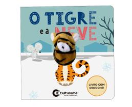 Livro - Livro com dedoche - O tigre e a neve