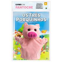 Livro - Livro com Fantoche: Três Porquinhos, Os