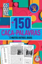Livro - Livro Coquetel + 150 Caça-Palavras Fácil 34