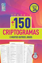 Livro - Livro Coquetel Mais de 150 Criptogramas Nível Médio Ed 34