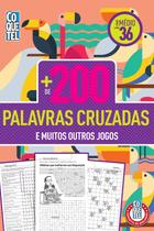 Livro - Livro Coquetel Mais de 200 Palavras Cruzadas Ed 36