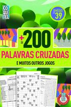 Livro - Livro Coquetel Mais de 200 Palavras Cruzadas Médio 39