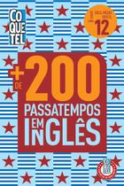 Livro - Livro Coquetel Mais de 200 Passatempos em Inglês Ed 12