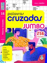 Livro - Livro Coquetel Palavras Cruzadas Jumbo nível médio Ed 16