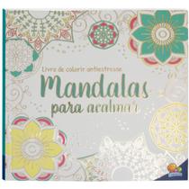 Livro - Livro de Colorir antiestresse: Mandalas para acalmar