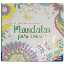 Livro - Livro de Colorir antiestresse: Mandalas para relaxar