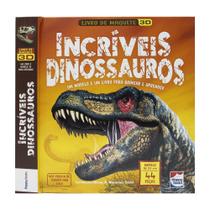 Livro - Livro de Maquete 3D: Íncríveis Dinossauros Livro - Livro de Maquete 3D: Íncríveis Dinossauros