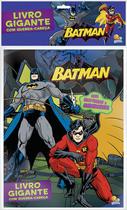 Livro - Livro gigante com quebra-cabeça: Batman