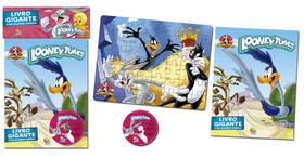 Livro - Livro gigante com quebra-cabeça: Looney Tunes Livro - Livro gigante com quebra-cabeça: Looney Tunes