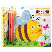 Livro - Livro-labirinto! Atividades, Colorir e Adesivos: Abelha