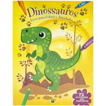 Livro - Livro para Colorir e Atividades: Dinossauros