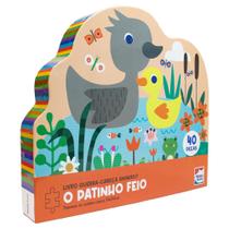 Livro - Livro Quebra-Cabeça Animado: Patinho Feio, O Livro - Livro Quebra-Cabeça Animado: Patinho Feio, O