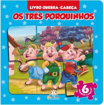 Livro - Livro quebra-cabeça: Os três porquinhos
