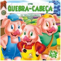 Livro - Livro quebra-cabeça: Os três porquinhos