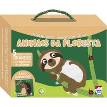Livro - Livro+Quebra-cabeças sensoriais: Animais da Floresta Livro - Livro+Quebra-cabeças sensoriais: Animais da Floresta