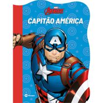 Livro - Livro Recortado Marvel Capitão América