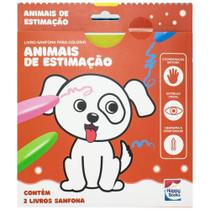 Livro - Livro-sanfona Para Colorir: Animais de Estimação