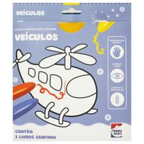 Livro - Livro-sanfona Para Colorir: Veículos