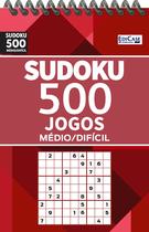 Livro - Livro Sudoku 500 Jogos ed.01 - 300 págs. - Médio/Difícil Livro - Livro Sudoku 500 Jogos ed.01 - 300 págs. - Médio/Difícil
