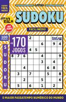 Livro - Livro Sudoku ed.45 - 100 págs. - Fácil/Médio