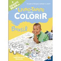 Livro - Livro-Tapete para Colorir: Brasil