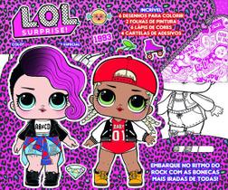 Livro - LOL Surprise - Colorindo com adesivos especial