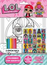 Livro - LOL Surprise Colorindo com Adesivos
