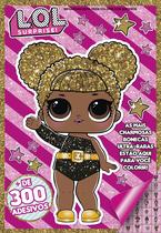 Livro - LOL Surprise - Megaprancheta para colorir com adesivos