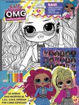 Livro - LOL Surprise - OMG colorindo com adesivos