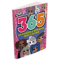 Livro - LOL Surprise OMG Livro 365 Atividades e Desenhos para Colorir