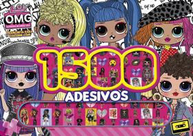 Livro - LOL Surprise - OMG prancheta para colorir com 1500 adesivos Livro - LOL Surprise - OMG prancheta para colorir com 1500 adesivos