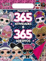 Livro - LOL Surprise - Prancheta 365 atividades + 365 adesivos