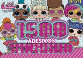 Livro - LOL Surprise - Prancheta para colorir com 1500 adesivos
