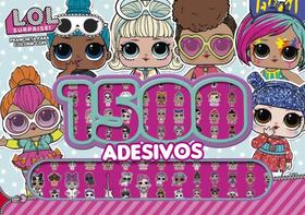 Livro - LOL Surprise - Prancheta para colorir com 1500 adesivos