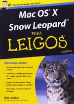 Livro - Mac OS X Snow Leopard para leigos