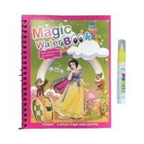 Livro Mágico De Aquarela Congelada Princesa Sofia Graffiti Figura De Anime Branca De Neve Presente