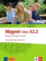 Livro - Magnet Neu A2.2 Kurs- Und Arbeitsbuch Mit Audio-cd - Kll - Klett & Langenscheidt