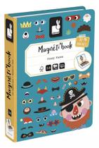 Livro Magnético Crazy Faces Meninos