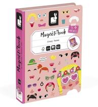 Livro Magnético Crazy Faces Personagens Meninas