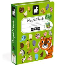 Livro Magnético Infantil Brinquedo Didático Em Madeira Com Diversos Temas