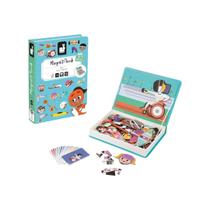 Livro Magnético Infantil Esportes - Janod Livro Magnético Infantil Esportes - Janod