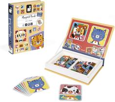 Livro Magnetico Misture e Combine Animais Fofos Janod J02572 Livro Magnetico Misture e Combine Animais Fofos Janod J02572