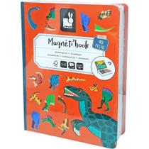 Livro magnetico misture e combine dino janod
