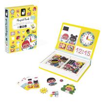 Livro Magnetico Montessori Aprenda As Horas 83 Pecas Janod Livro Magnetico Montessori Aprenda As Horas 83 Pecas Janod