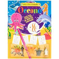 Livro - Mais cor e diversão! Oceano
